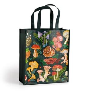 OLGA AKBAROVA World of Mushrooms Reusable Shopping Bag, For Bundles Only